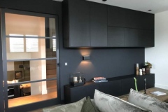 Wandkast Joanne (gespoten eiken fineer)