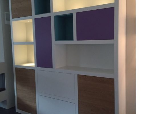 Wandkast Sylvia met kleuren