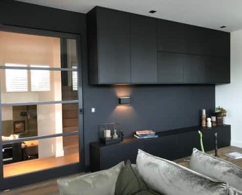 Wandkast inbouw licht