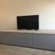 tv-kast op maat met steigerhout blad