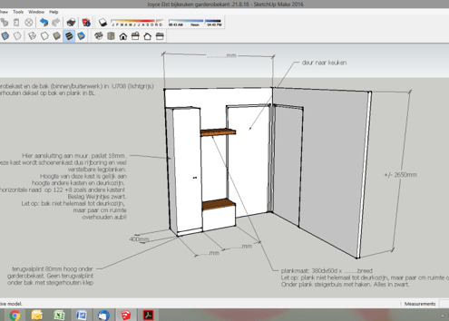 Bijkeuken Joyce tekening Bijkeuken Joyce tekening