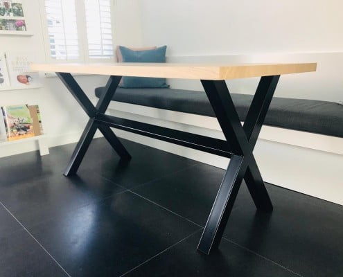 Tafel op maat metaal