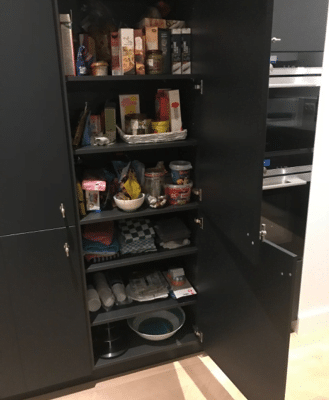 binnenlades keukenkast