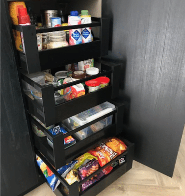 keukenkast binnenlades
