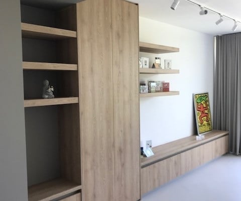 Sander en Mariska woonkamerkast totaal woonkamerkast totaal