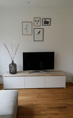 Tv kast zwevend