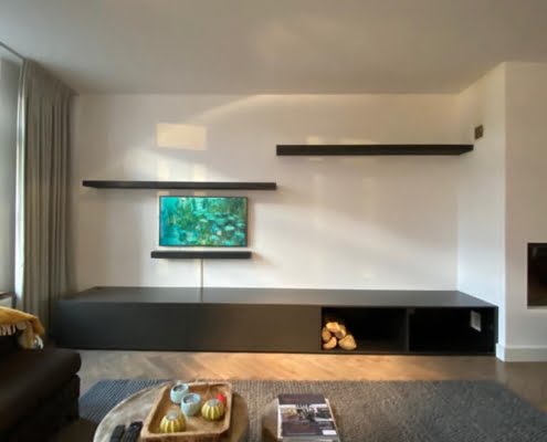 tv kast haardmeubel op maat gemaakt