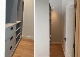 Slaapkamer met inloopkast Slaapkamer met inloopkast