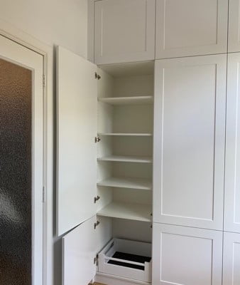 Kastdelen in speelgoedkast Kastdelen in speelgoedkast