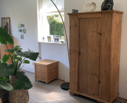 Situatie vóór situatie voor - meubel maatwerk