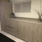 Bijkeuken houtlook - houtstructuur