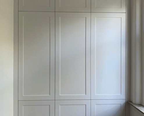 Inbouwkast wit op maat Inbouwkast wit op maat