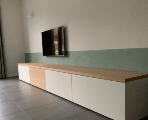TV-kast in eiken fineer TV-kast in eiken fineer