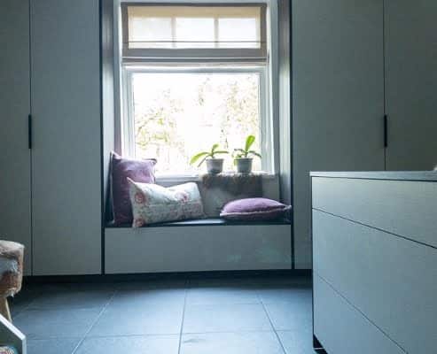 Meubels met linnen afwerking
