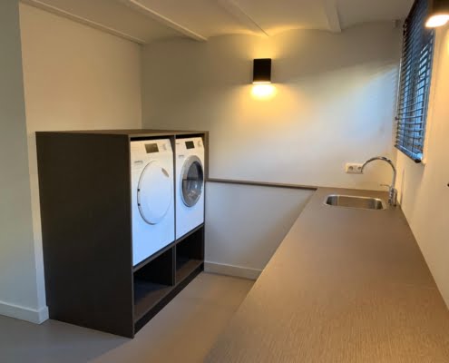 Bijkeuken kast op maat
