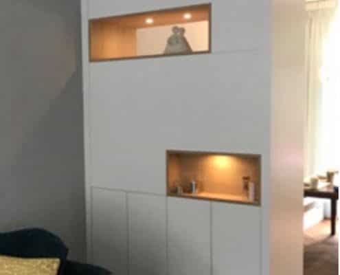 Roomdivider tot plafond