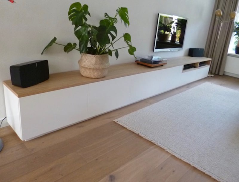 zwevend effect TV-meubel