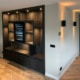 Maatwerk wandkast met wijnklimaatkast
